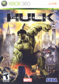 The Incredible Hulk Xbox 360 box art